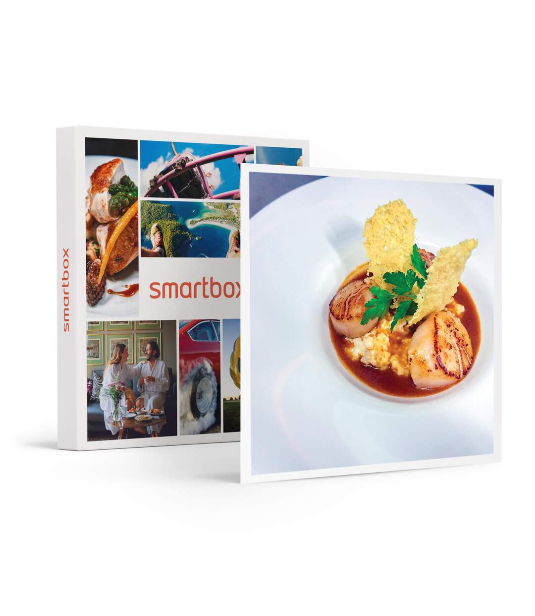 Prestation de 4h par un chef cuisinier d'un menu Gourmet à domicile pour 2 - SMARTBOX - Coffret Cadeau Gastronomie-1