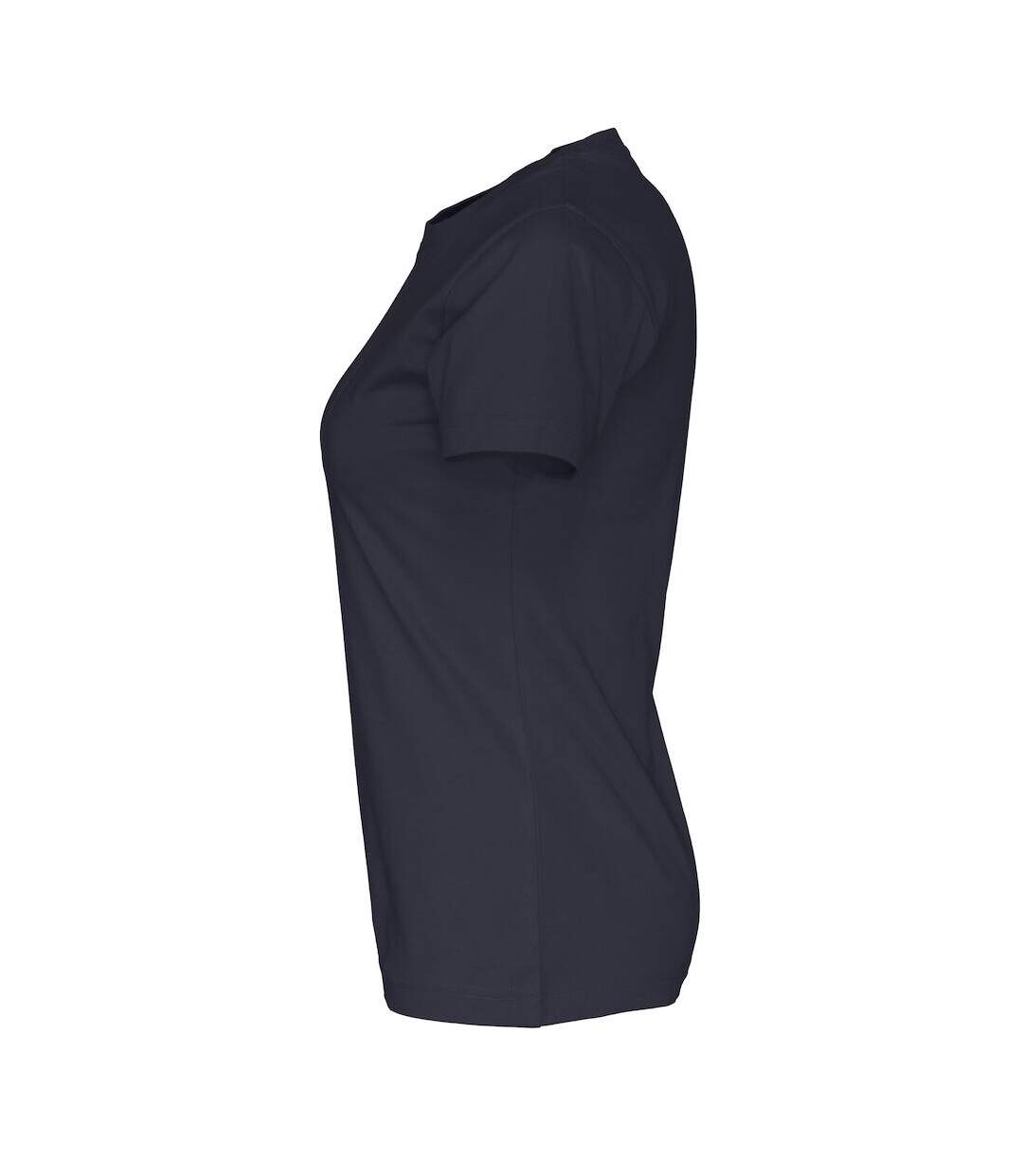 Womens/ladies Organic T-shirt Navy Cottover-3