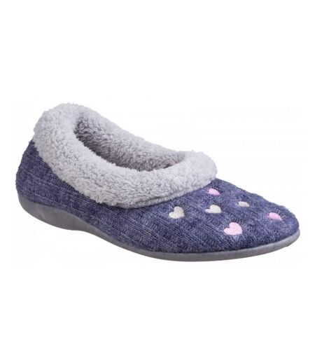 Chaussons Alaska Femme Bleu Marine Fleet & Foster