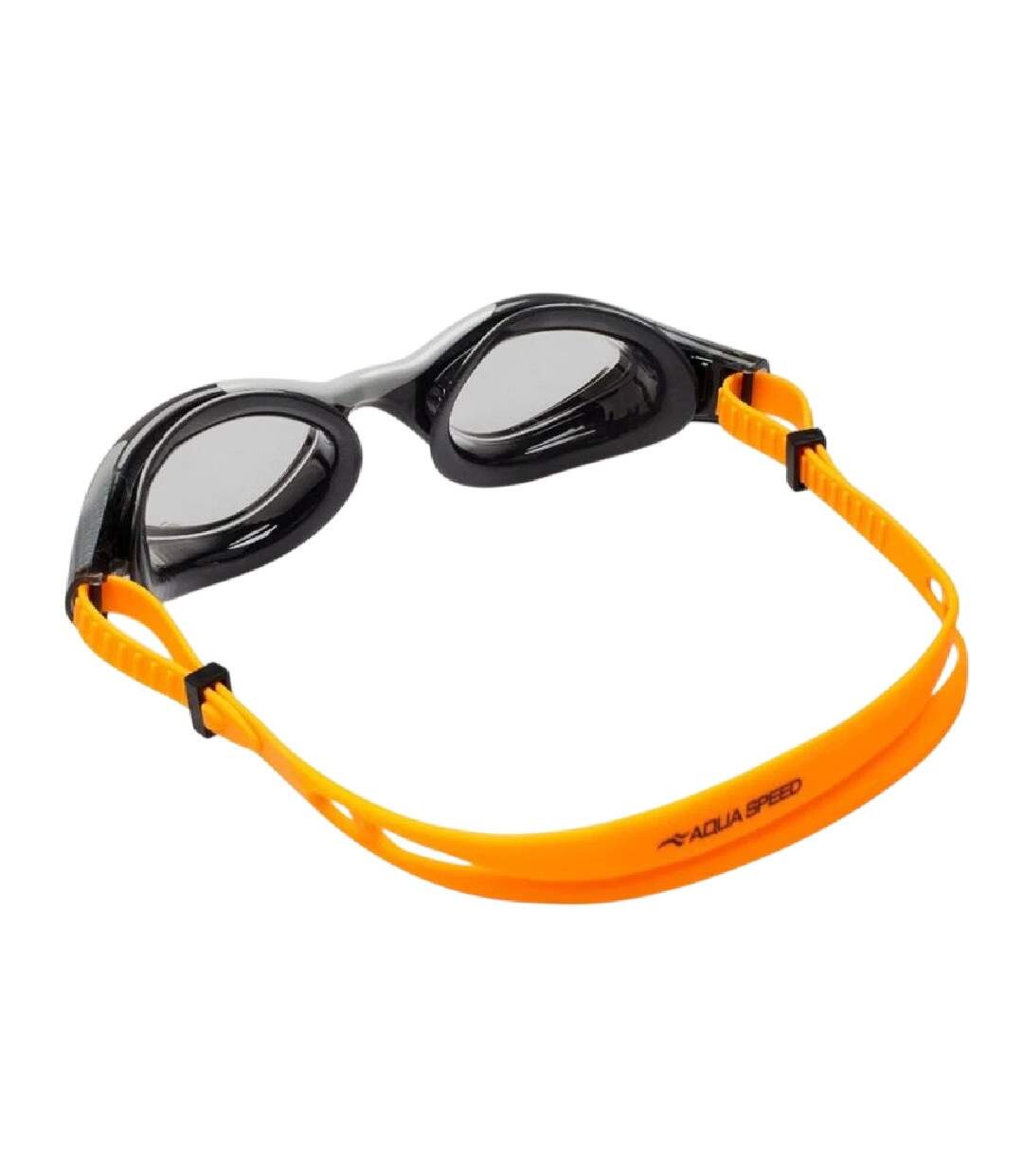 Lunettes De Natation Aquilo Adulte Noir Orange Aqua Speed-3