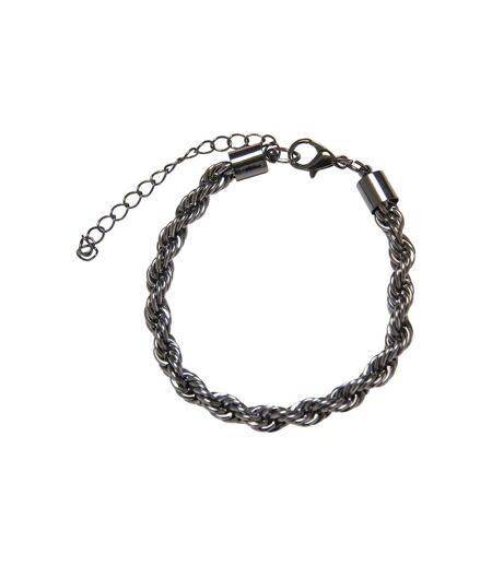 Charon Intertwined Bracelet L-xl Gunmetal Urban Classics