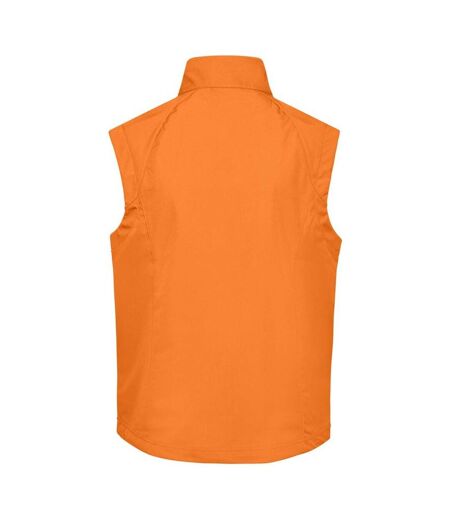 Veste Sans Manches Homme Orange James And Nicholson