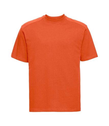 Russell Mens Heavyweight T-Shirt (Orange) - UTPC7087