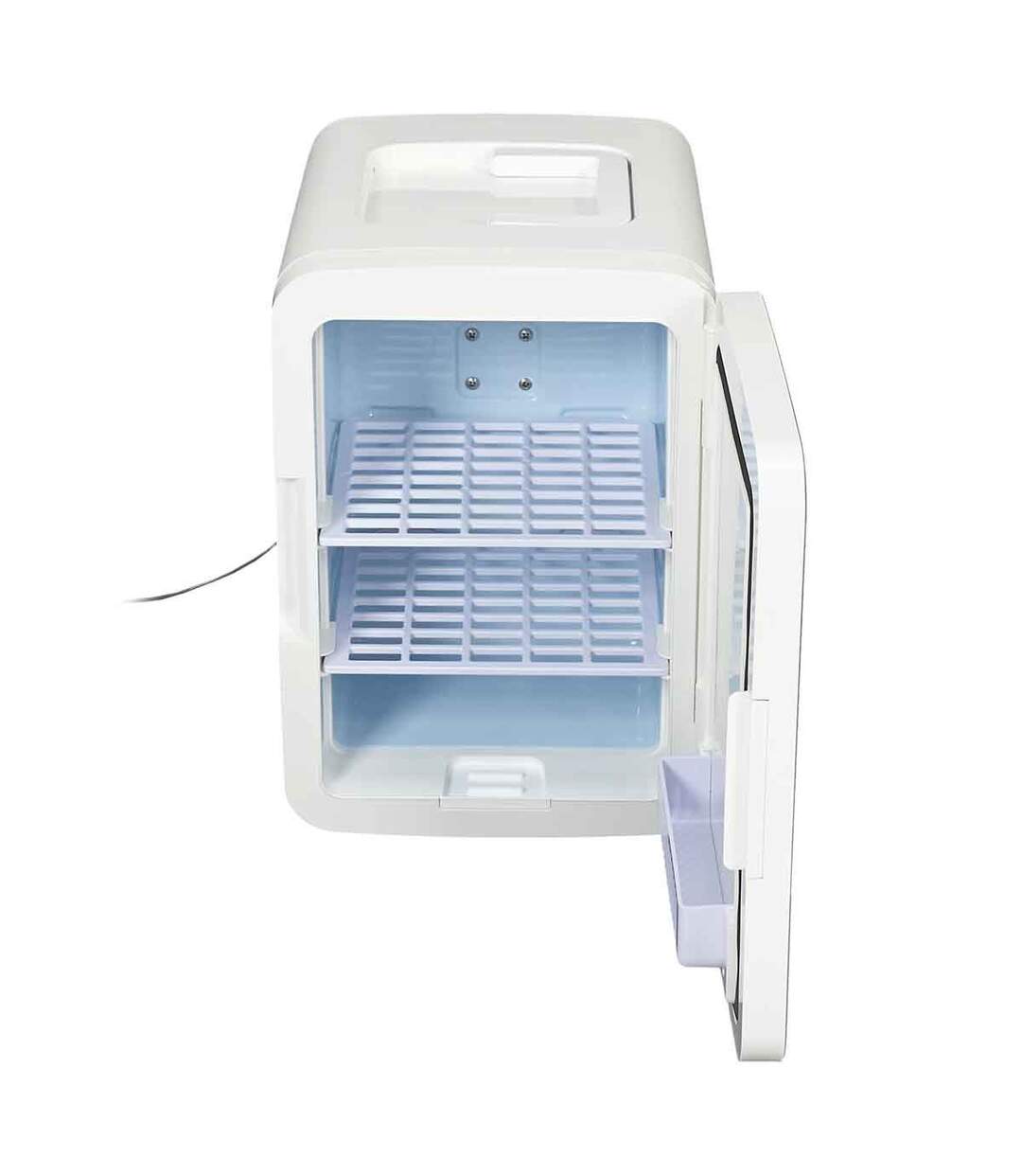 Réfrigérateur & Miroir Cosmétique 10L Blanc-3