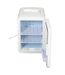 Réfrigérateur & Miroir Cosmétique 10L Blanc-3