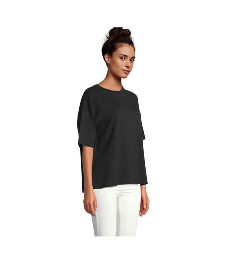 T-shirt Femme Noir SOLS