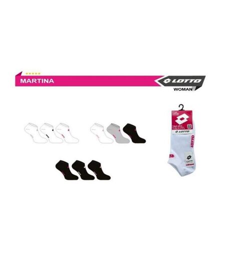 Chaussettes Femme LOTTO - Pack de 9