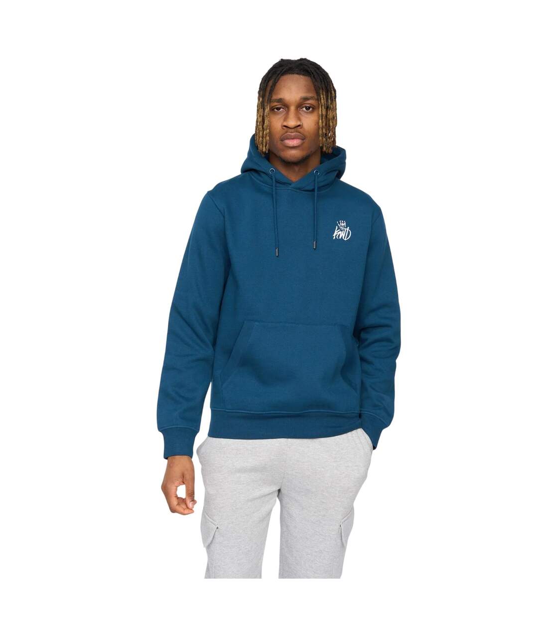 Sweat À Capuche Crosby Homme Bleu Sarcelle Kings Will Dream-2