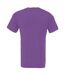 Canvas t-shirt jersey hommes violet royal Bella + Canvas