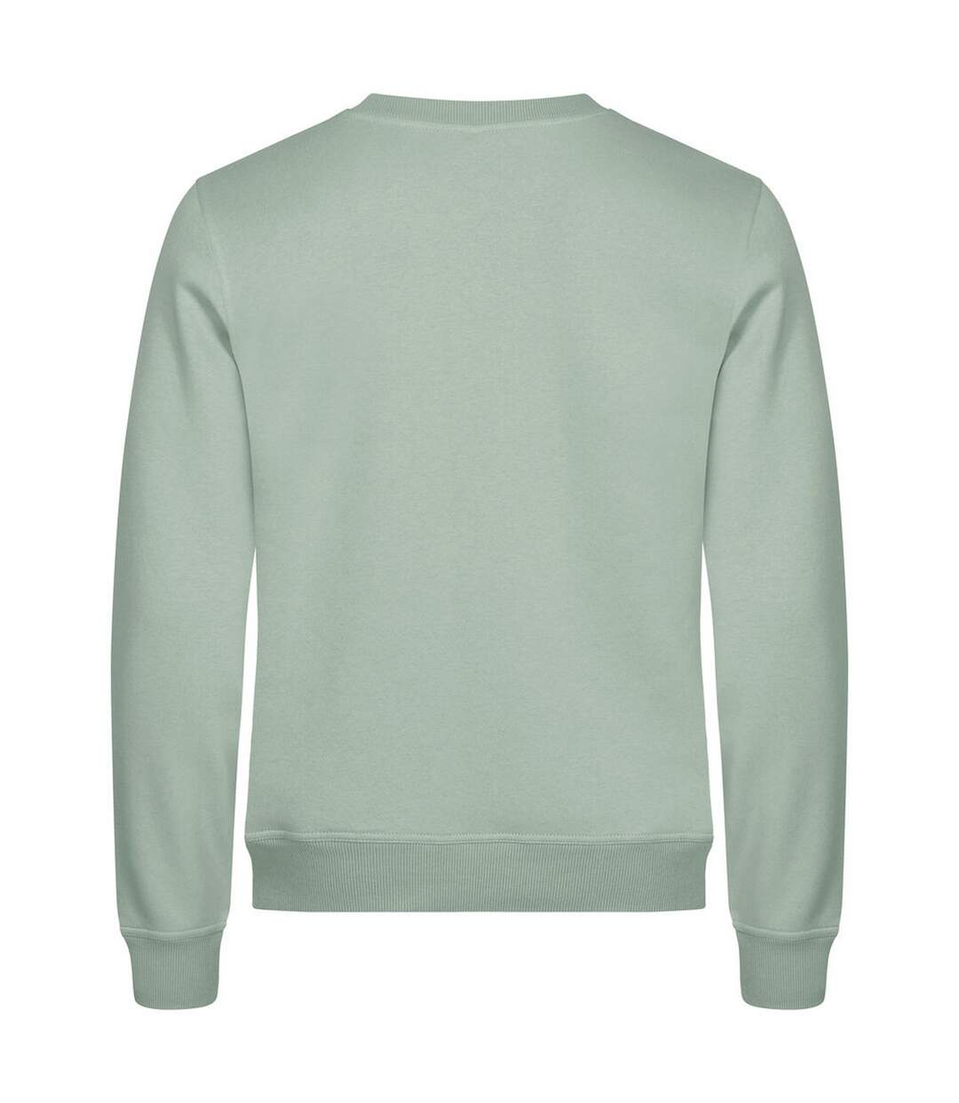 Unisex Adult Miami Round Neck Sweatshirt Sage Green Clique-2