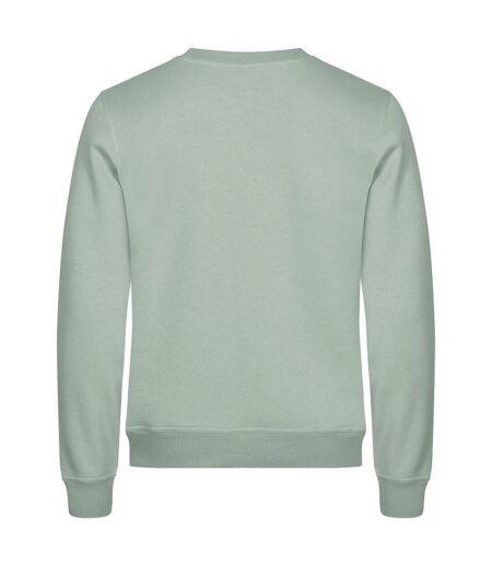 Unisex Adult Miami Round Neck Sweatshirt Sage Green Clique