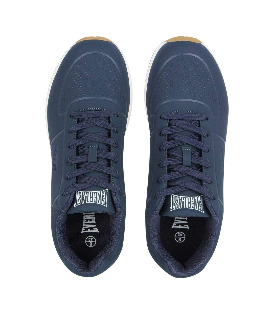 Mens Kaiso Embossed Running Trainers Navy Everlast-3