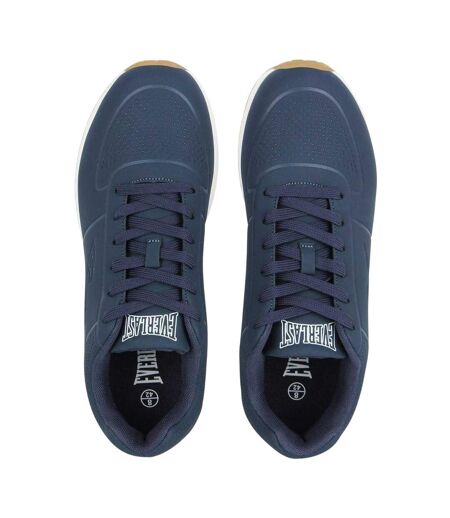 Mens Kaiso Embossed Running Trainers Navy Everlast