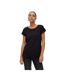 T-shirt Bella Femme Noir Vero Moda-2