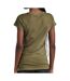 T-shirt kaki femme g-star raw eyben d21314-2