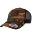 Casquette Trucker Motif/style Camouflage Bois Noir Flexfit-3