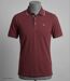 CHALLENGER C2101B : Polo homme en maille piquée bordeaux pour un style élégant et intemporel-3