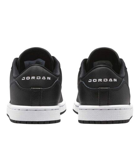 Womens/ladies Air Jordan Access Leather Trainers Black White Nike