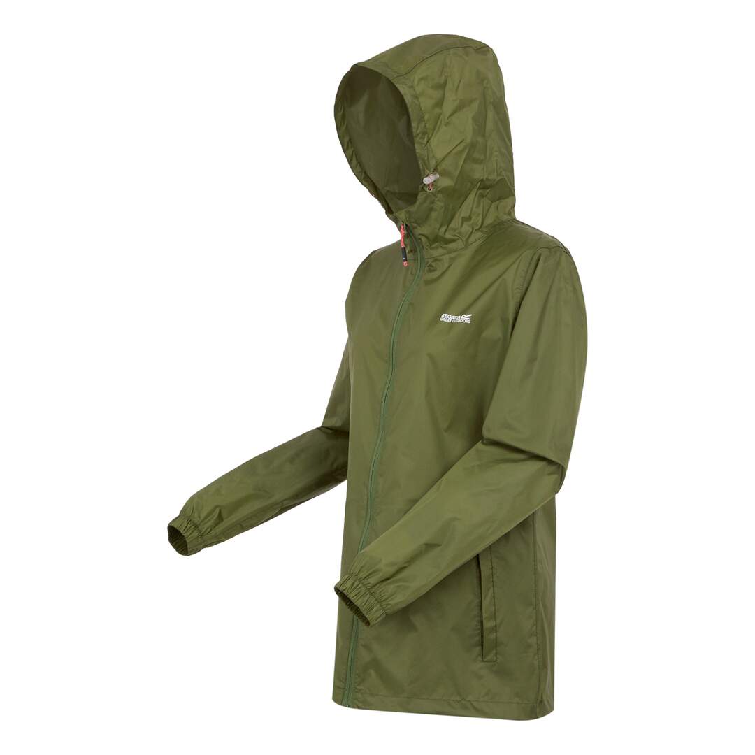 Womens/ladies pack it iii waterproof jacket nephrite green Regatta-3