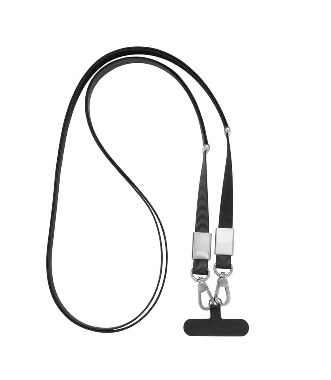 Recycled Pet Cross Body Lanyard Black XD Xclusive-1