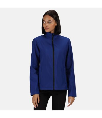 Regatta Standout Womens/Ladies Ablaze Printable Soft Shell Jacket (Royal Blue/Black) - UTPC3285