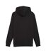 Mens Fleece Branded Tape Hoodie  Black Puma-2