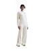 Womens/ladies Nsw Classic Wide Leg Trousers Sail White Black Nike-1