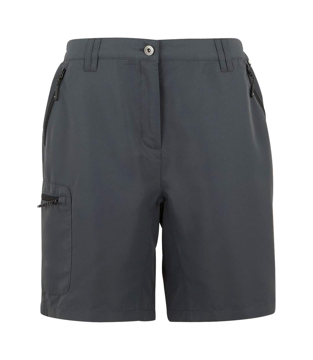 Womens/ladies Chaska Iii Walking Shorts Seal Grey Regatta-2