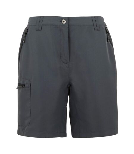 Womens/ladies Chaska Iii Walking Shorts Seal Grey Regatta