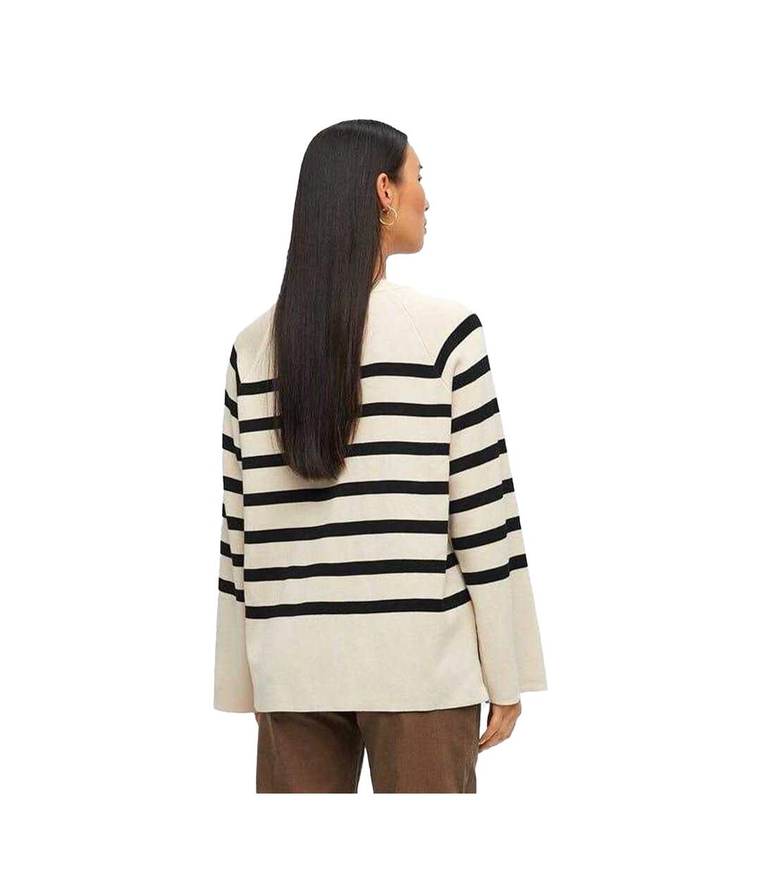 Haut Ester Femme Beige Sable Noir Object-3