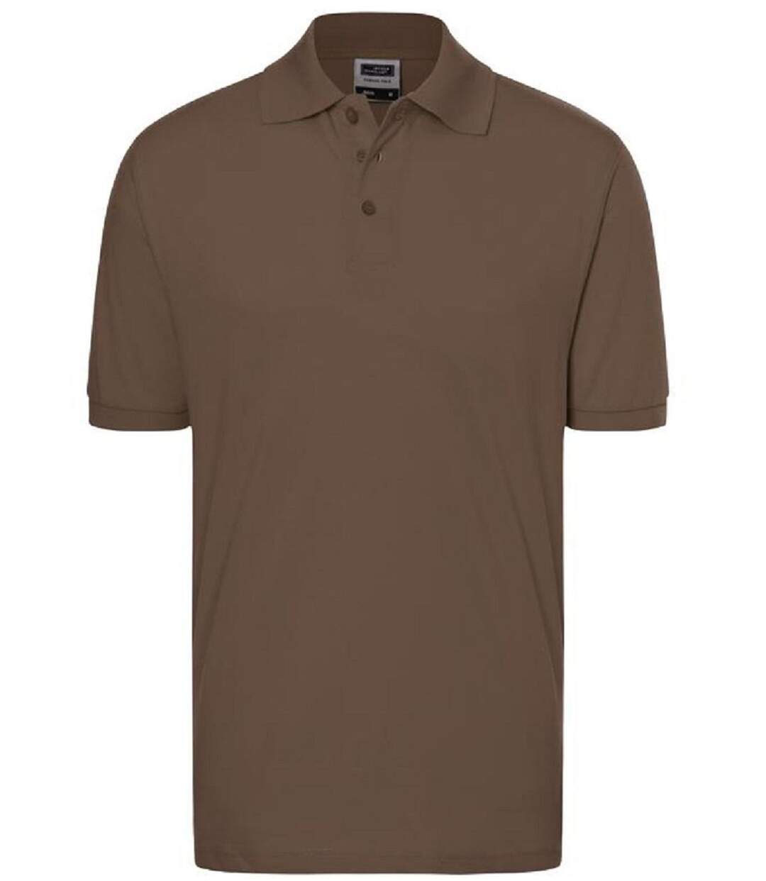 Polo manches courtes - Homme - JN070C - marron