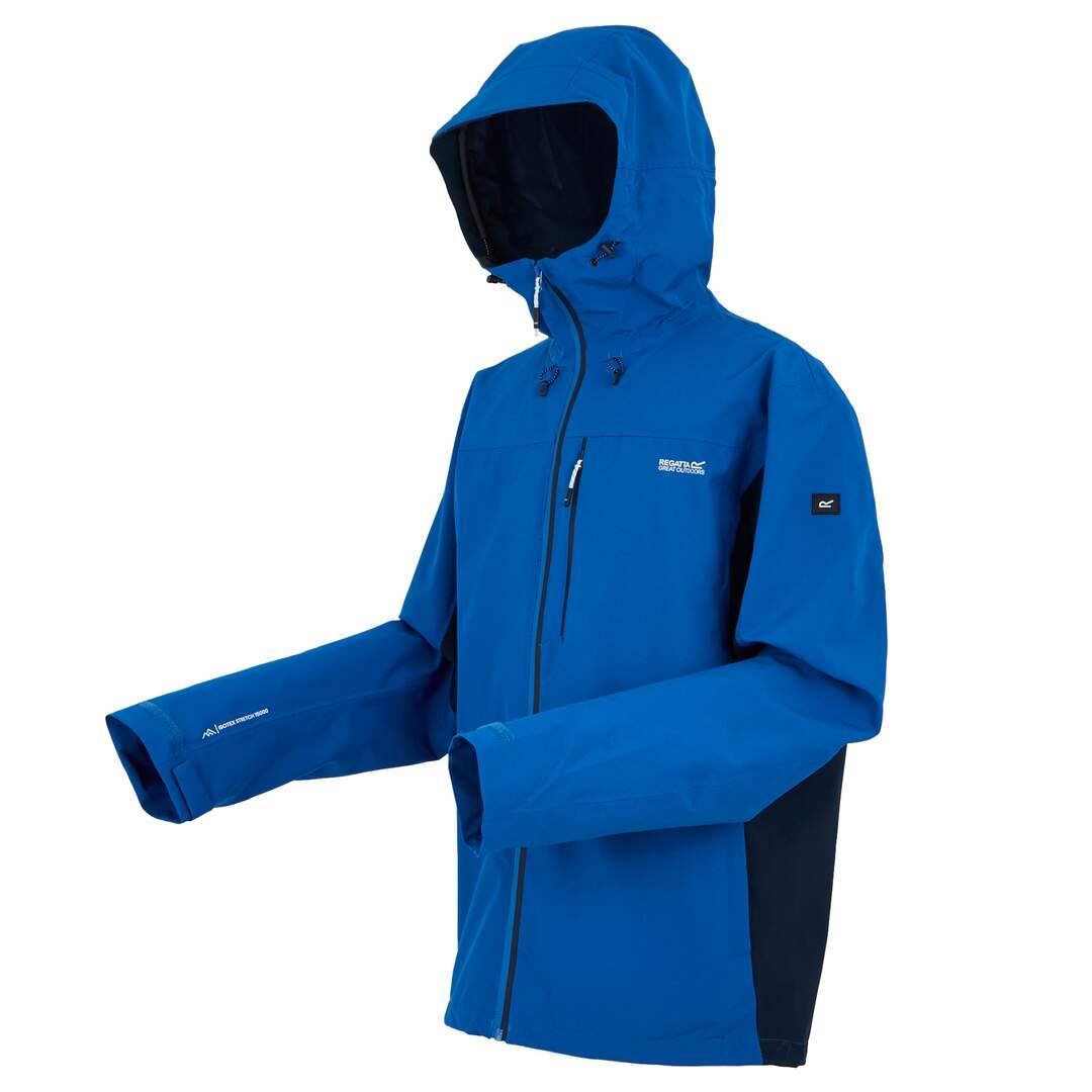 Veste imperméable birchdale homme bleu olympien / bleu marine Regatta-3