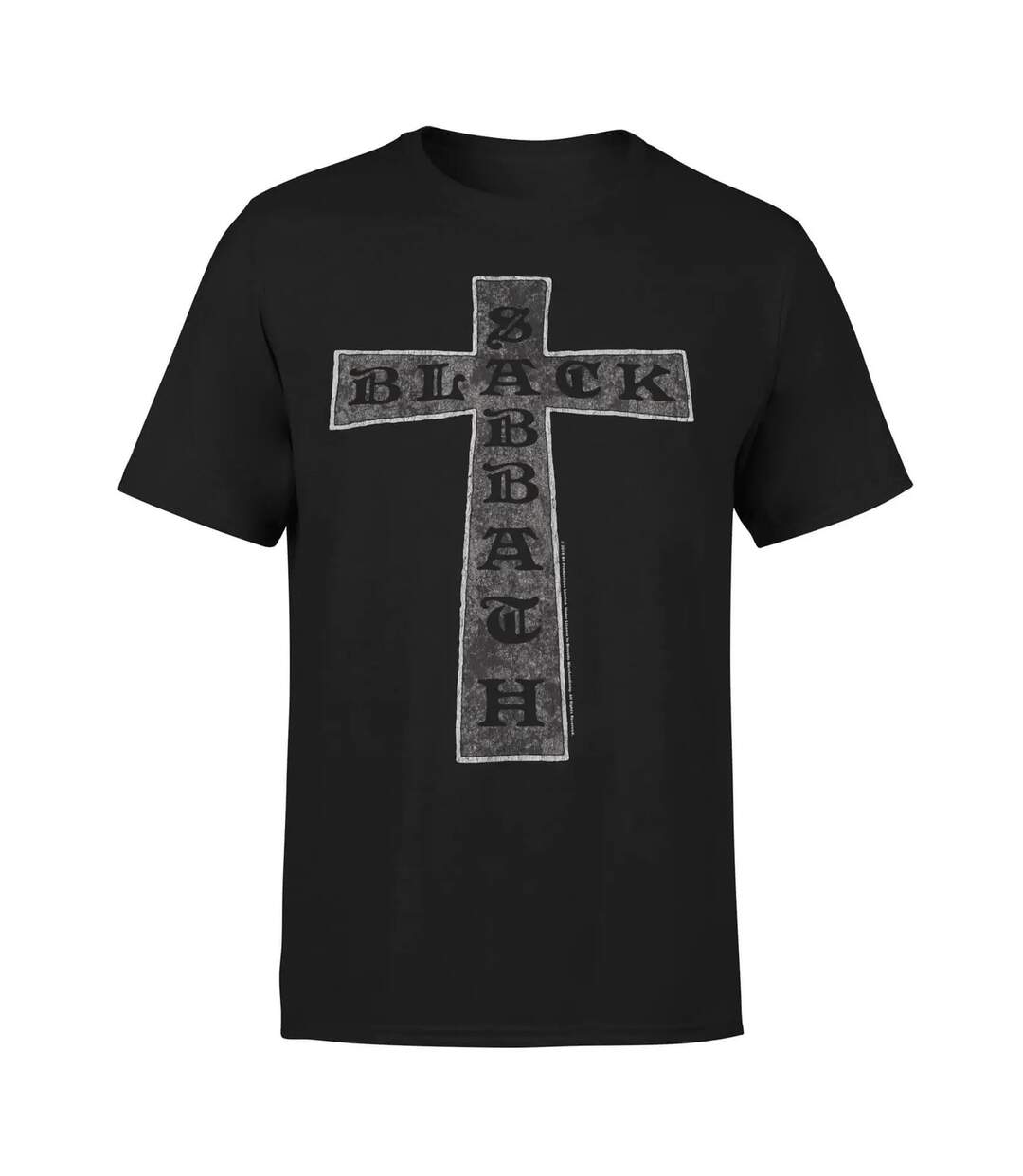 T-shirt cross adulte anthracite Amplified-1