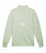 Mens Logo Quarter Zip Fleece Top Frosty Green Umbro-1