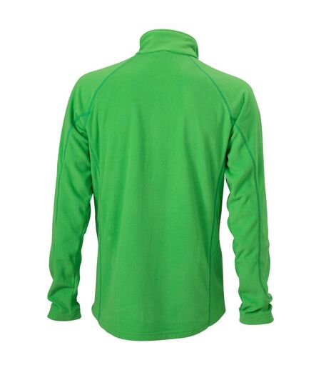 Veste Polaire Homme Vert Vert Foncé James And Nicholson