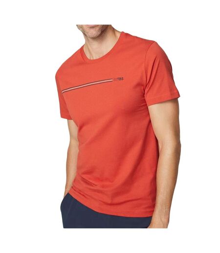T-shirt rouge homme tbs melutee - 3xl