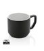 Modern ceramic 350ml mug one size black XD Collection-1