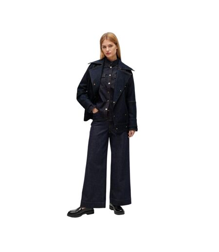 Chemisier femme bleu Boss