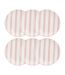 Lot de 6 Assiettes à Dessert Charlie 19cm Rose-1