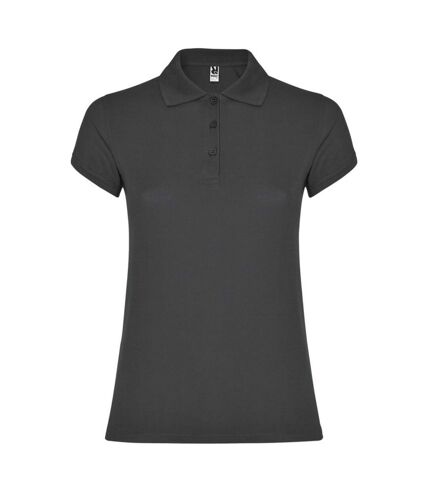 Roly Womens/Ladies Star Polo Shirt (Dark Lead) - UTPF4288