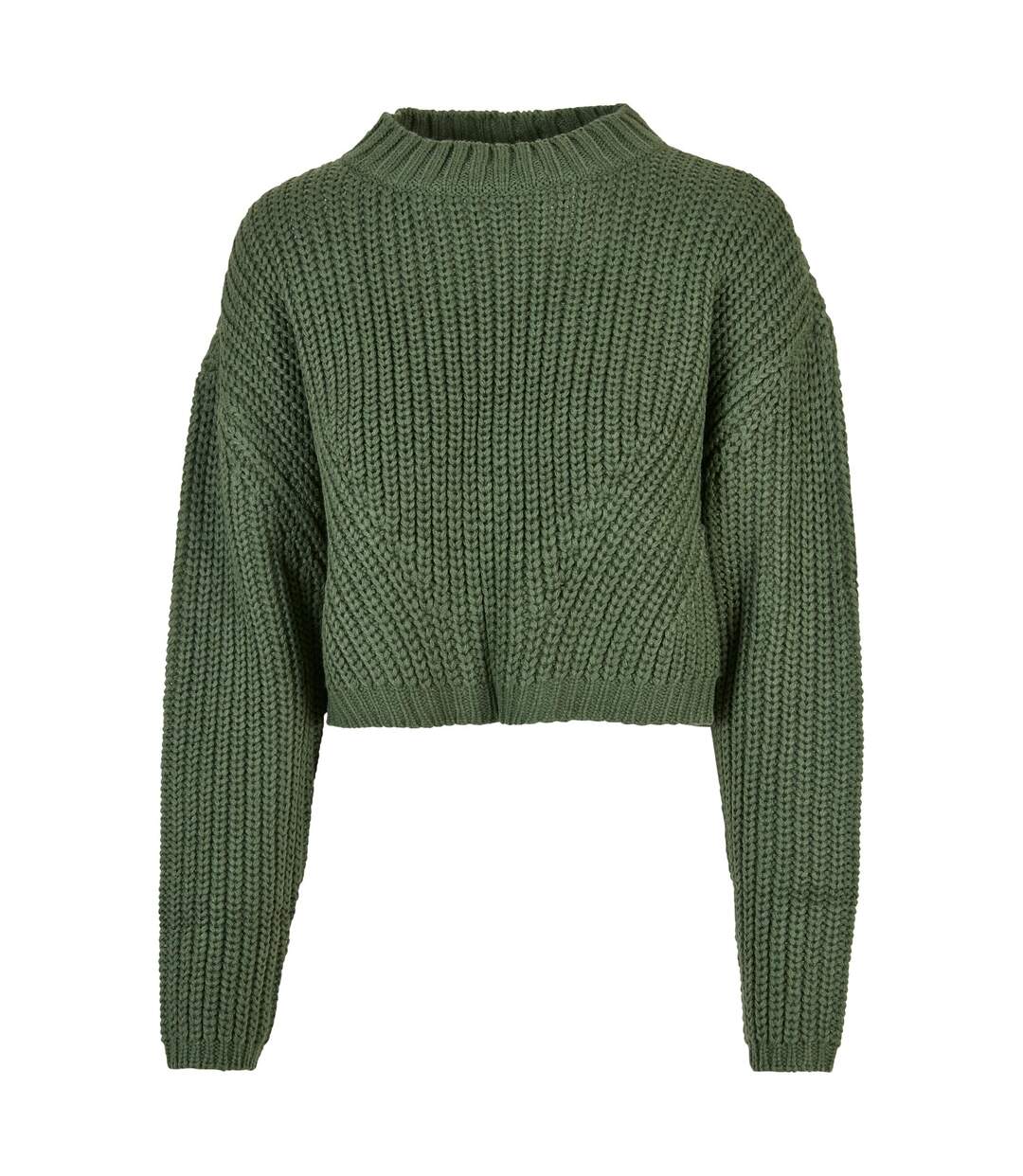 Sweat Manches Larges Femme Vert Sauge Urban Classics-1