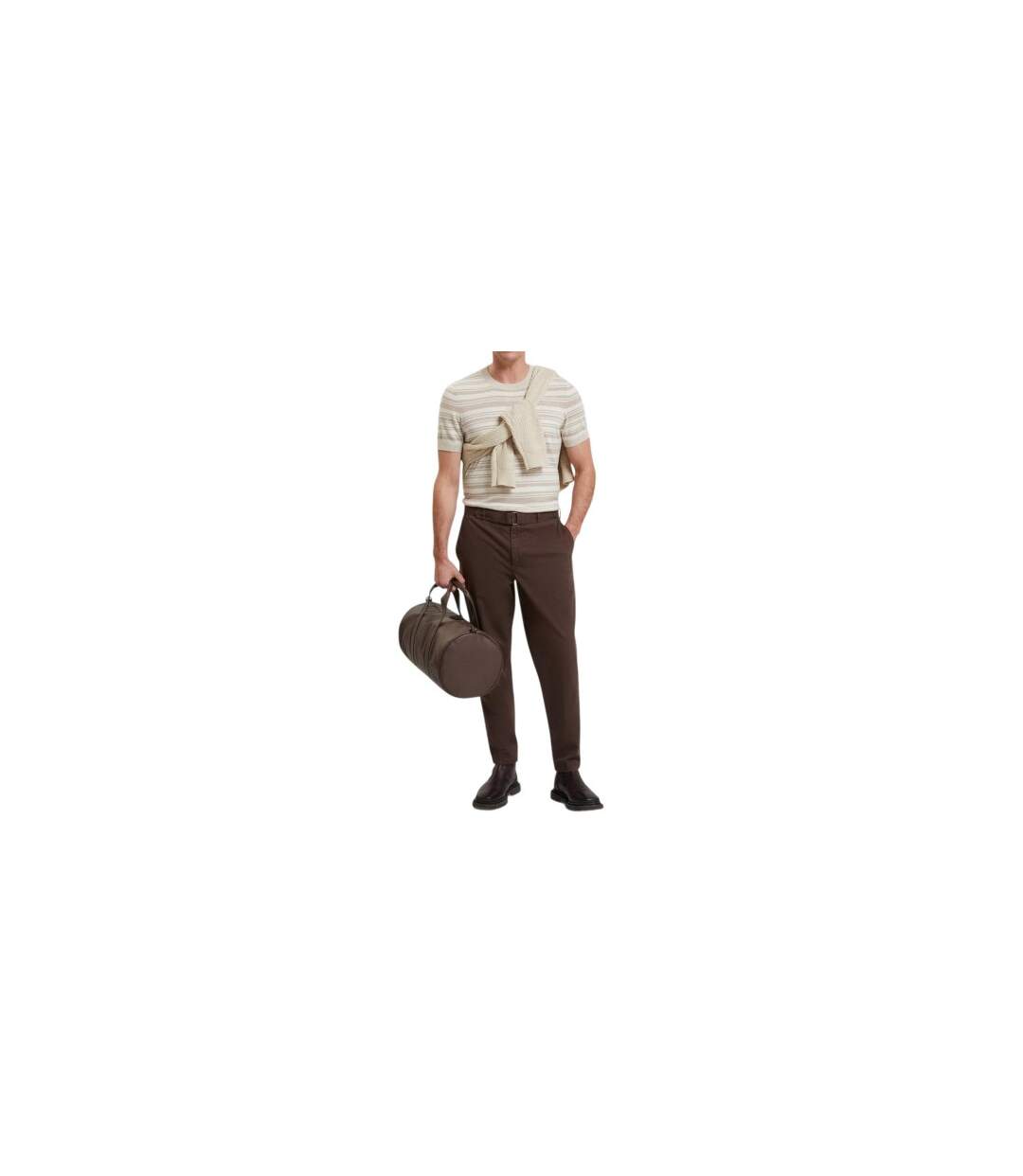 T-shirt Homme Écru Ted Baker-1