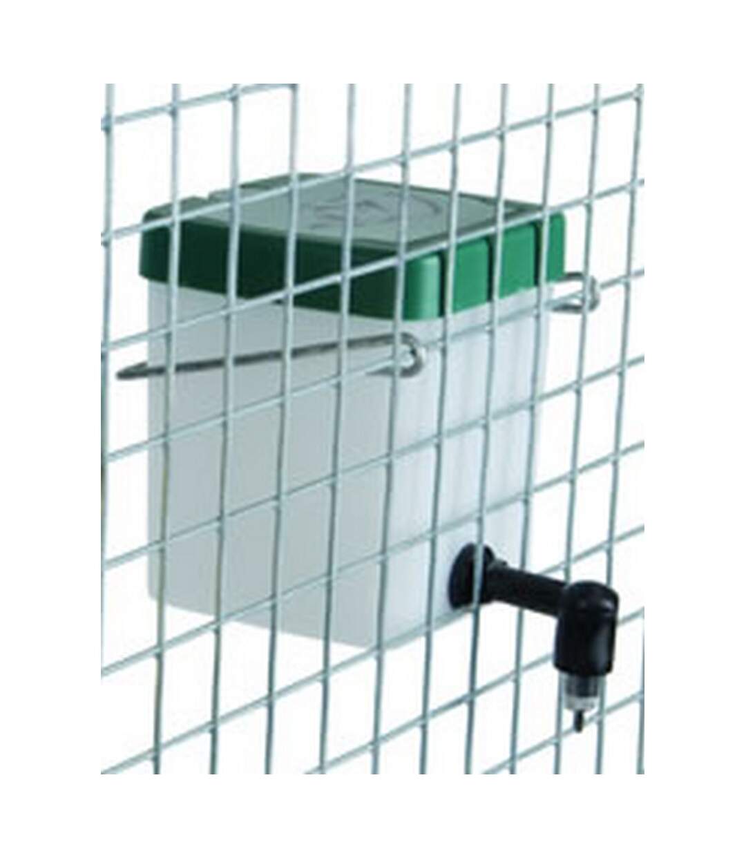 ETON Plastic Square Nipple Drinker (Natural) (1L) - UTTL3957-1