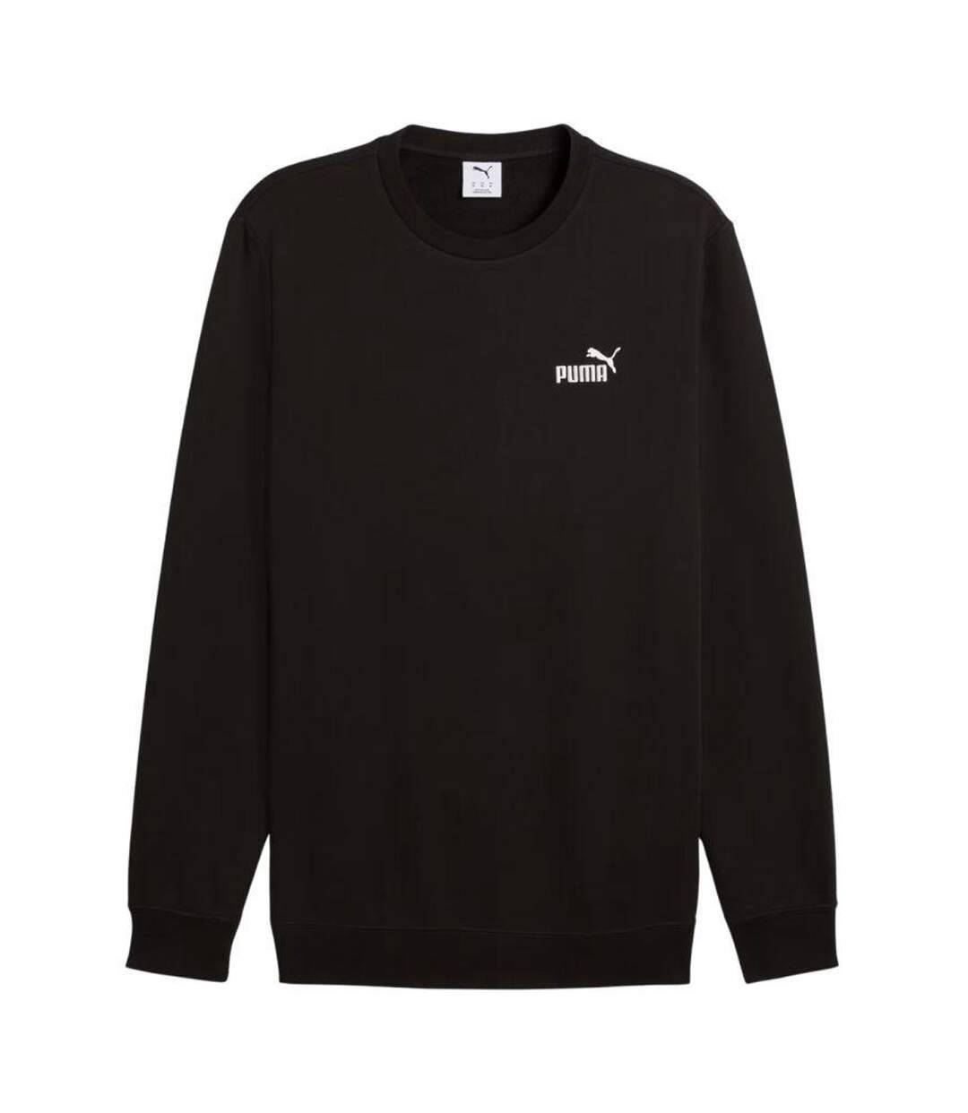 Sweat Motif/style Petit Logo Ess No.1 Homme Noir Puma-2