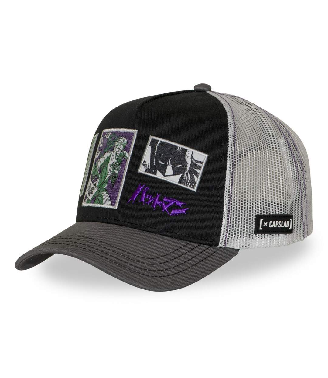 Casquette trucker avec filet DC Comics Joker Capslab-1