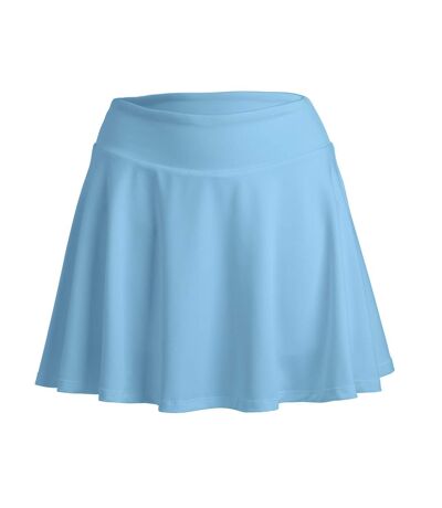 Jupe-culotte de fitness femme bleu pâle Spiro