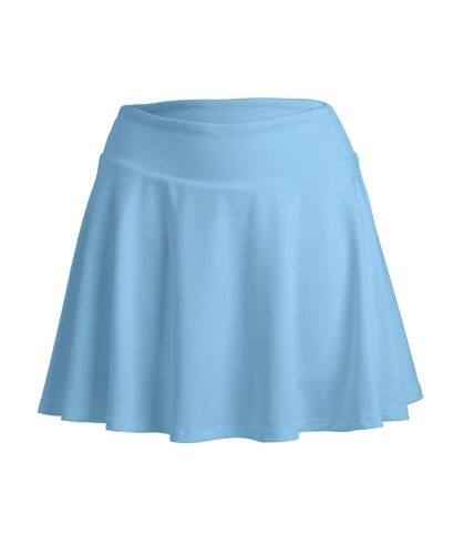 Jupe-culotte de fitness femme bleu pâle Spiro