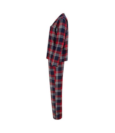 Ensemble de pyjama femme rouge / bleu marine SF SF