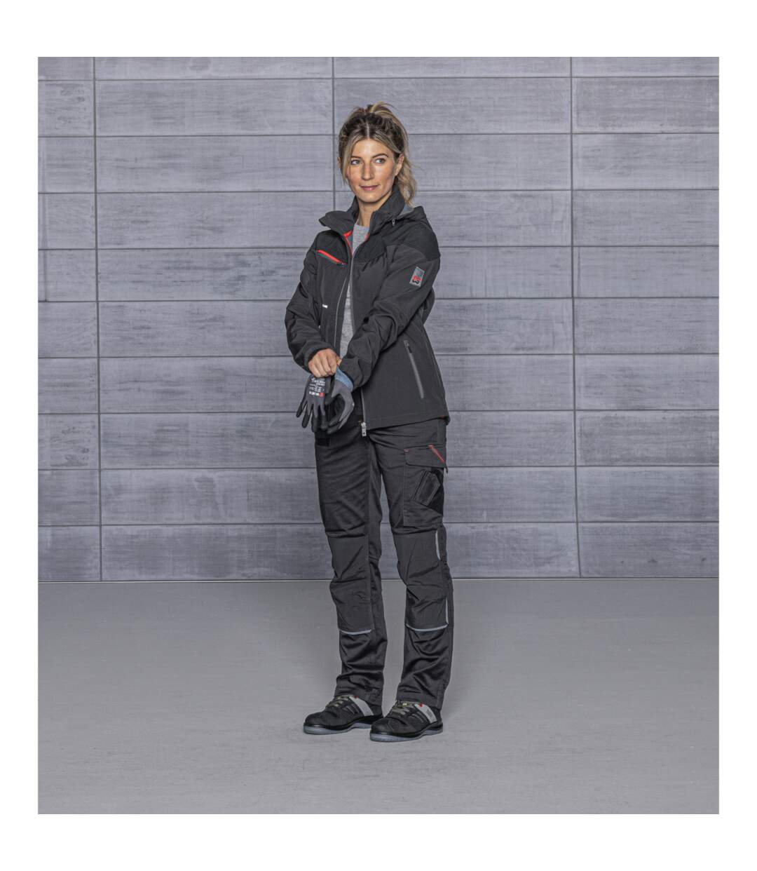 Softshell de travail femme Stretch X Würth MODYF anthracite-5