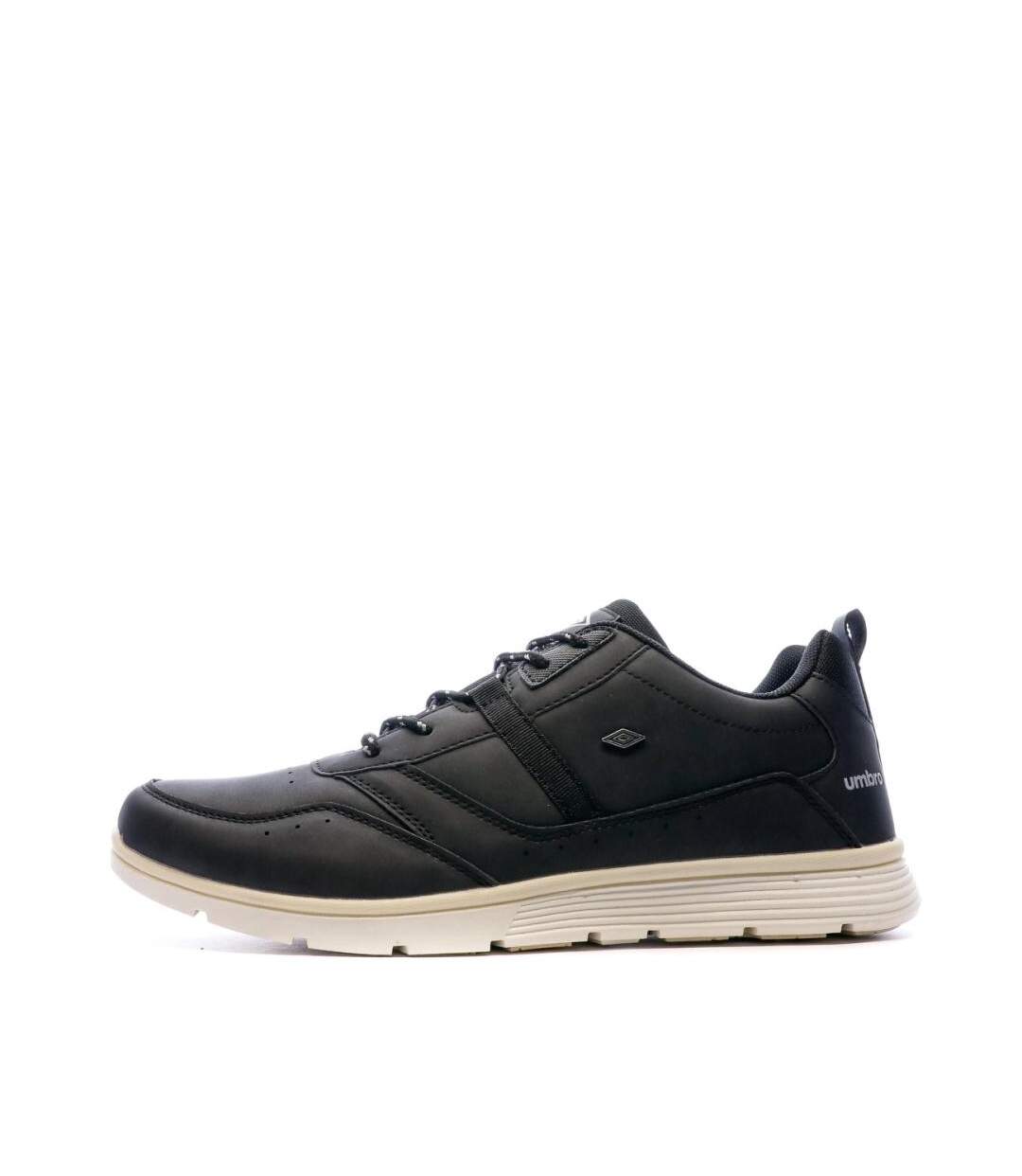 Baskets noires homme umbro nacy net-1